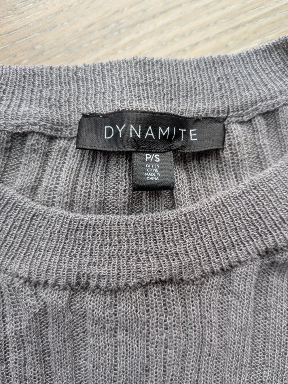 Dynamite Ribbed Long Sleeve - Picture 2 of 3